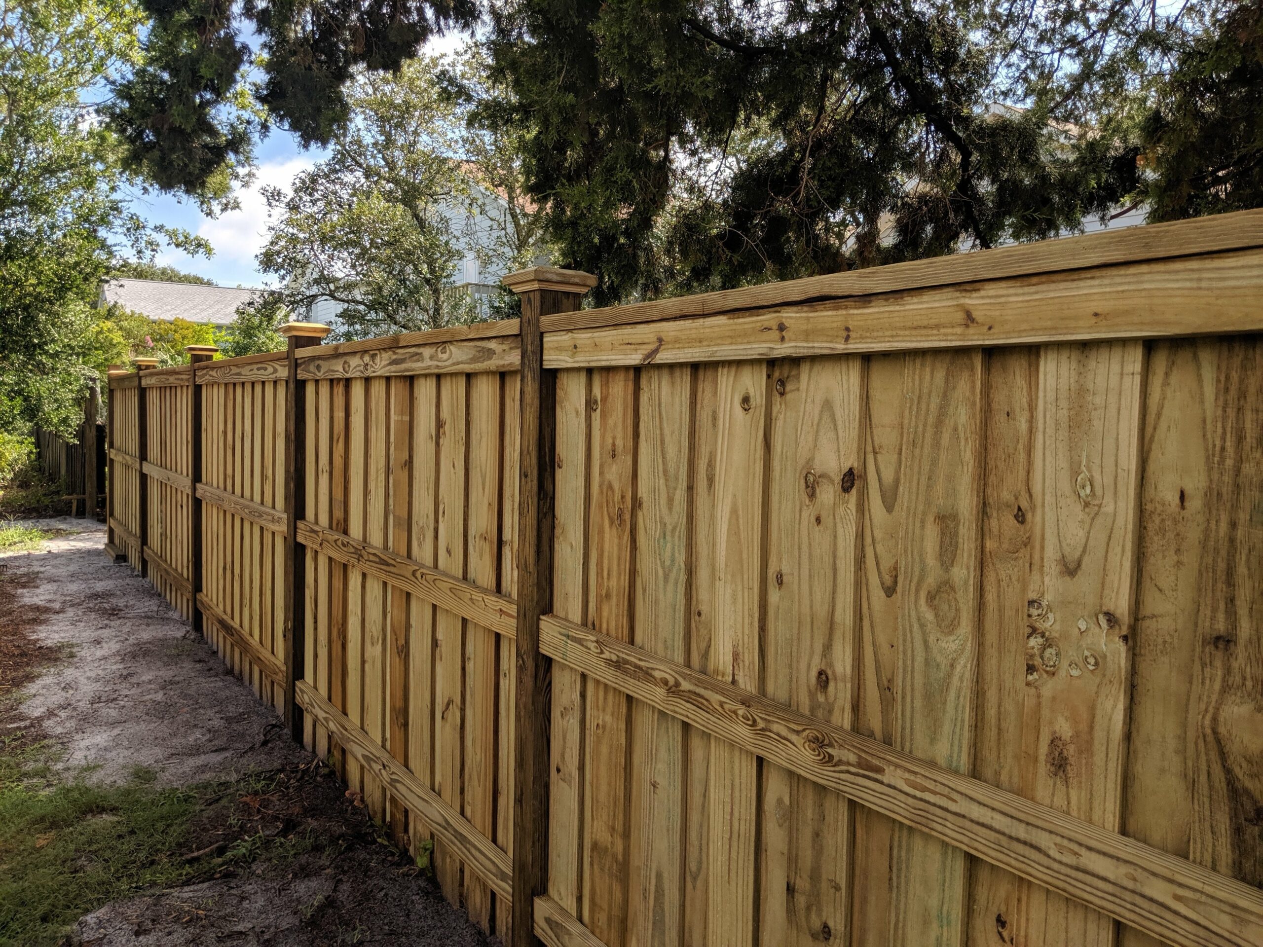 Wood Fence Wilmington NC - Two Brothers Fencing
