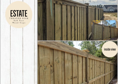 Estate Style AKA Eastwood Privacy Fence
