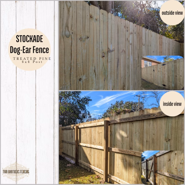 Wood Fence Installation