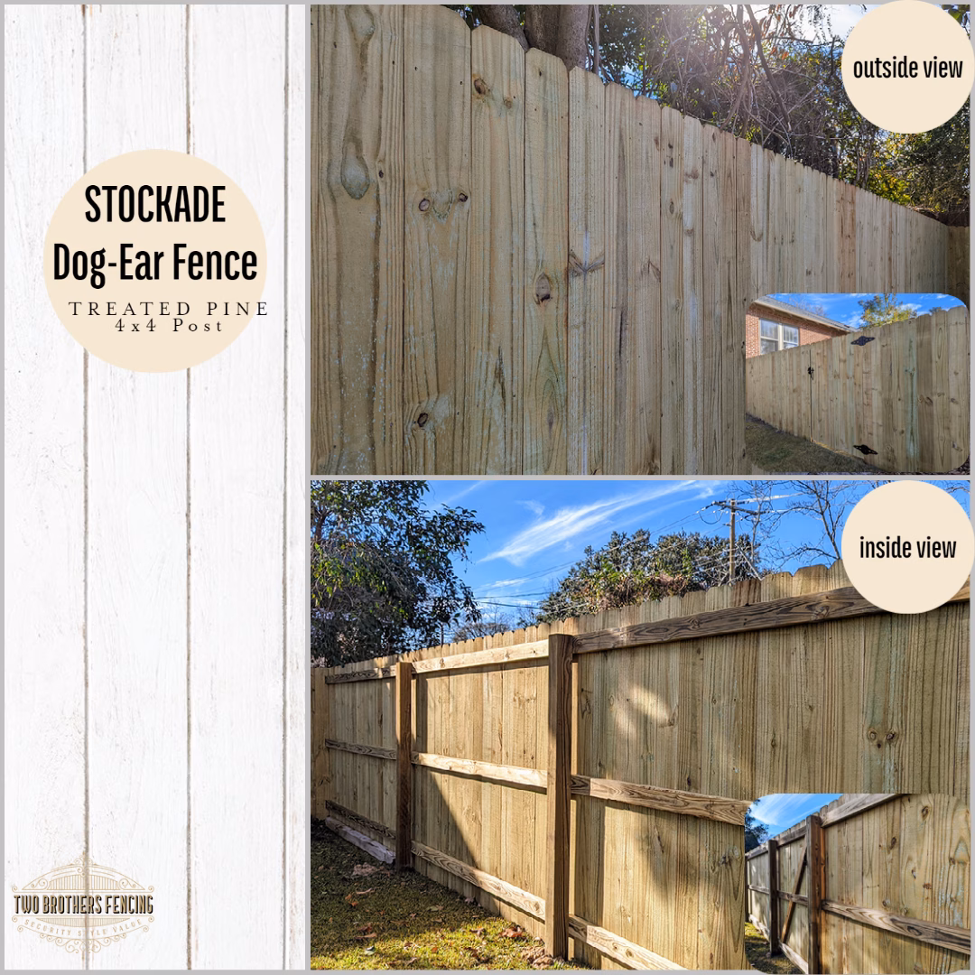 Wood Fence Installation
